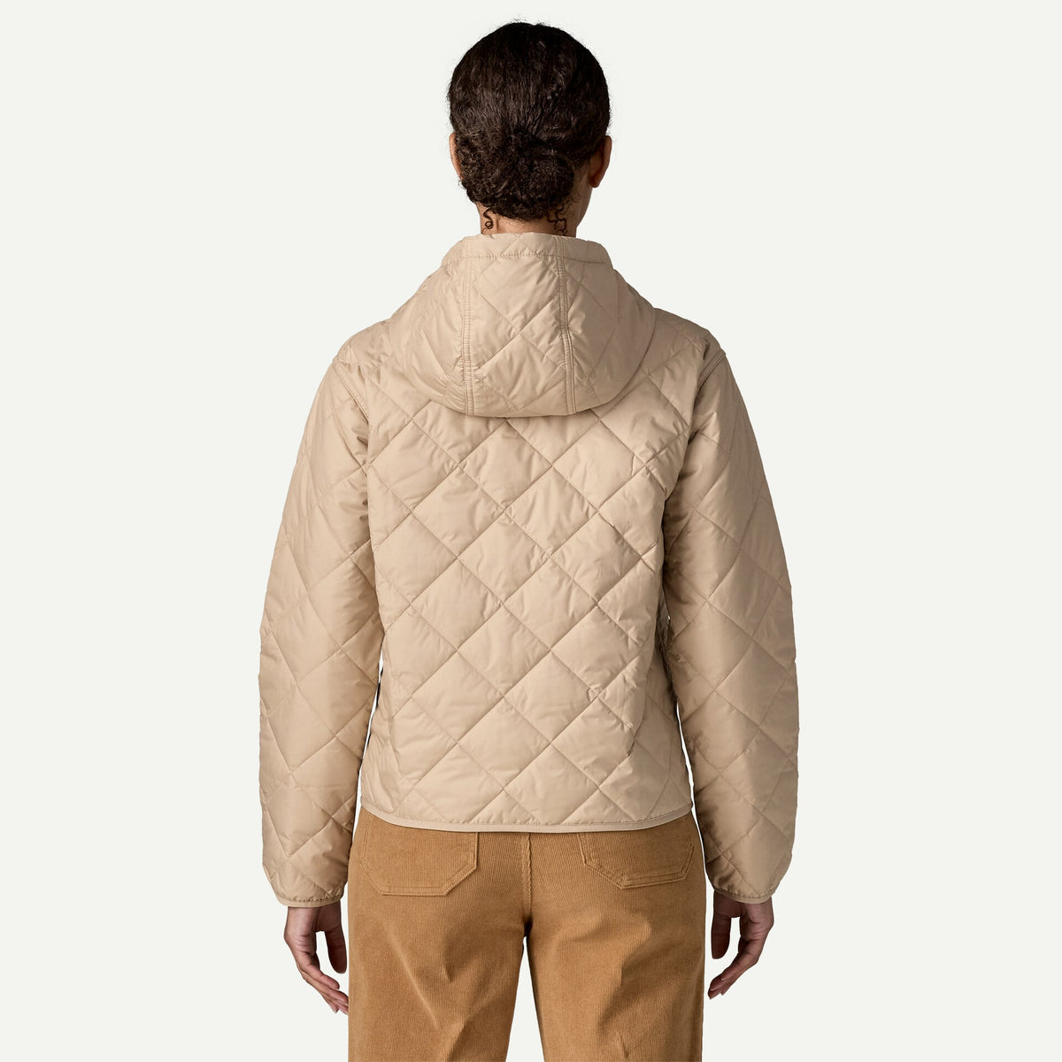 Diamond Quilted Bomber Hoody