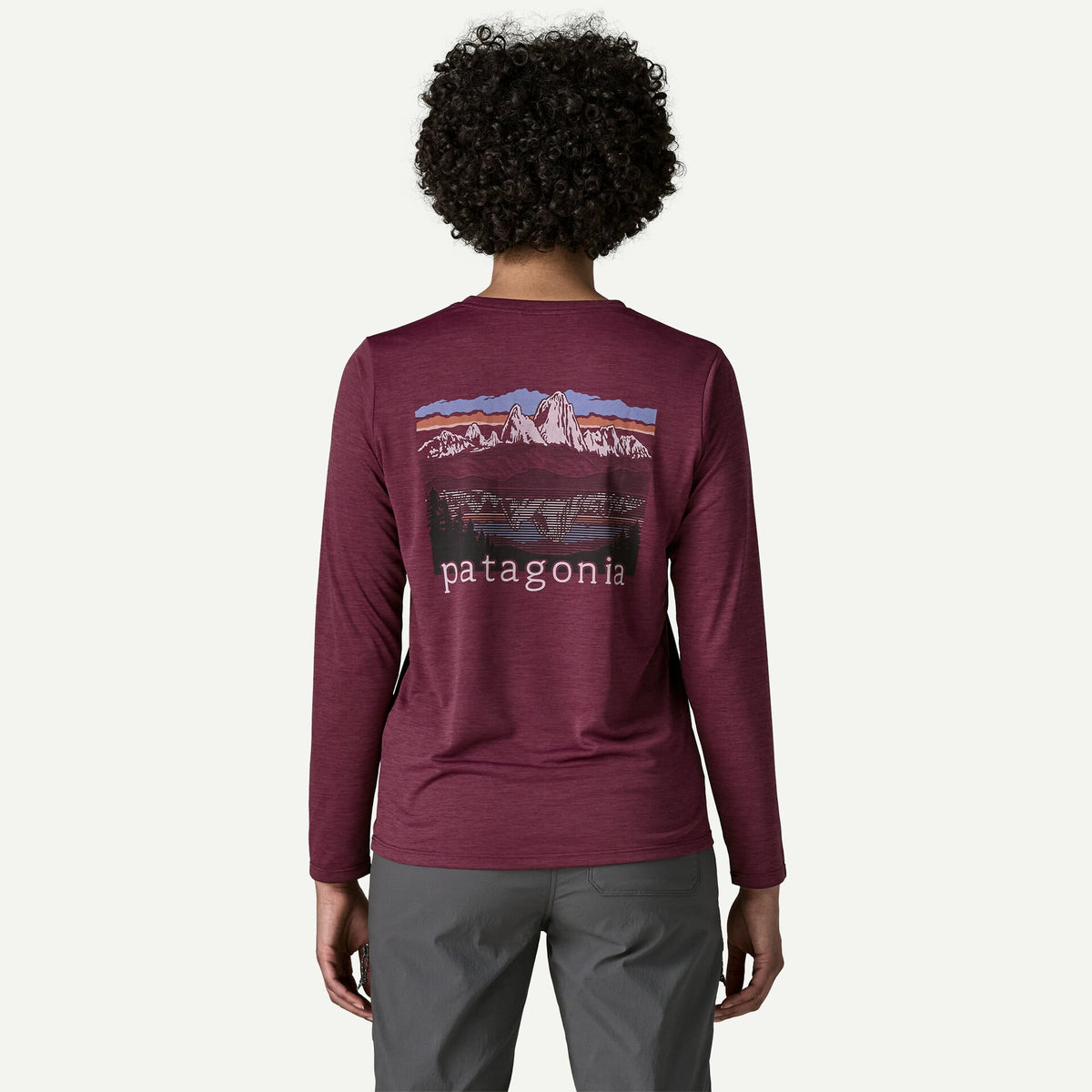Long-Sleeved Capilene® Cool Daily Shirt - Fitz Roy Foothills